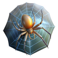 dramatic classic A Spider Spinning a Web in the Early authentic png