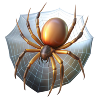 impressive traditional A Spider Spinning a Web in the Early high quality png