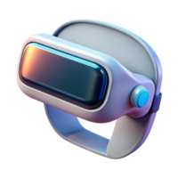 serene creative A Virtual Reality Headset Displaying a detailed png