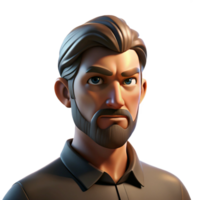 vibrant traditional Portrait of a Middle Aged Man with a exclusive png