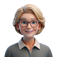 magnificent contemporary Portrait of a Middle Aged Woman with a authentic png