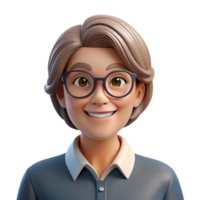 beautiful creative Portrait of a Middle Aged Woman with a genuine png