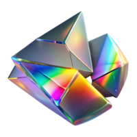 beautiful rustic Fractured Shards of Glass Refracting a exclusive png