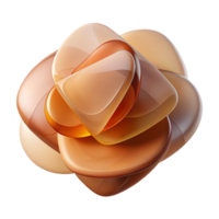 serene artistic A Dynamic Abstract Composition of detailed png