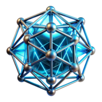 dramatic minimalist A Network of Interwoven Glowing Lines exclusive png