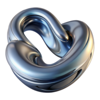 serene vintage A Flowing Liquid Metal Form Morphing genuine png