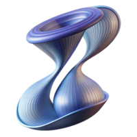 deslumbrante clássico a abstrato representação do tempo, visualizado Como uma fluindo, linear forma, com uma dinâmico, futurista sentir detalhado png