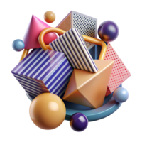 wonderful classic A Dynamic Abstract Composition of 4K png