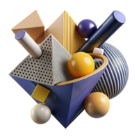 wonderful vintage A Dynamic Abstract Composition of high resolution png