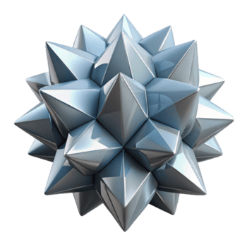 magnificent creative A Cluster of Crystalline Structures original png