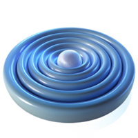 serene creative A Series of Concentric Circles of high quality png