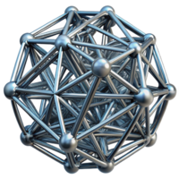 elegant classic A Complex Network of Interwoven Metallic premium png
