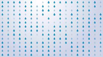 Tint Drop Icon Pattern Background Loop video