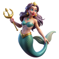 magnificent modern A Siren with a Captivating high resolution png