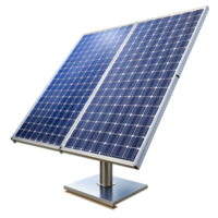 Highefficiency solar panel system for residential or commercial use showcasing clean energy technology isolated on transparent background png