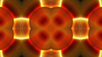 Abstract motion kaleidoscopic animation background. Kaleidoscope flower pattern. Color flare light. video