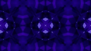 Abstract motion kaleidoscopic animation background. Kaleidoscope flower pattern. Colorful dynamic motion. video