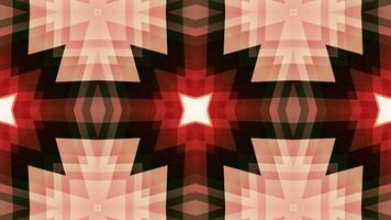 Abstract motion kaleidoscopic animation background. Kaleidoscope flower pattern. Vintage pattern style. video