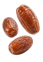 Three dates fruit with different kind of angle png