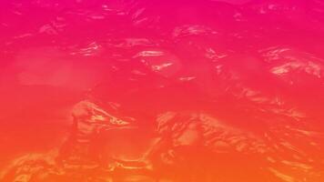 Abstract liquid effect background with soft flowing ripping waves and ripples on a warm summer color gradient. Smooth fluid motion creates a serene calming atmosphere. video