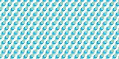 Blue and Teal Geometric Pattern With Repeating Chevron Shapes vector