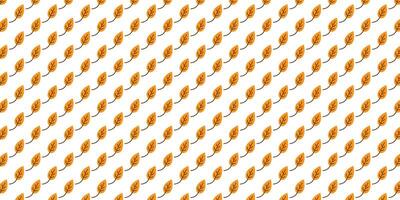 Autumn Leaf Pattern with Vibrant Colors on Light Background vector