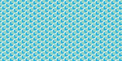 Geometric Pattern in Blue Tones with Blocky Shapes vector