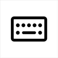 Computer Keyboard Icon Design vector