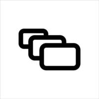 Display Resolution Screen Icon vector