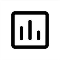 Poll Survey Outline Icon vector