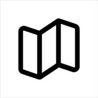 Map Navigation Icon vector