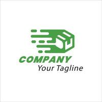Dynamic 3D Box Company Logo Design vector
