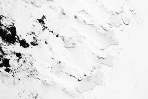 Seamless abstract monochrome texture featuring a blend of white and black shades, creating a dynamic visual effect with rough and smooth areas. photo