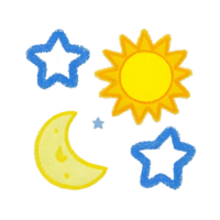 Colorful Celestial Set png