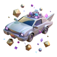 wonderful classic Flying Car Vectors for Scalable Graphics original png