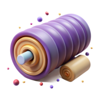 magnificent minimalist Foam Roller Muscle Recovery Cutout for Physical Therapy genuine png