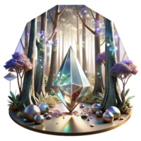 beautiful minimalist Forest Canopy Sunlight Filtering Transparent genuine png