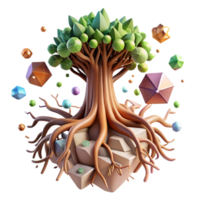 extraordinary rustic Forest Tree Roots Cutout for Nature Studies high resolution png