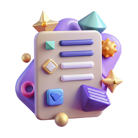 elegant creative Form Input Fields Ui Kit Cutout for Web Development high quality png