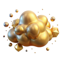 impressive traditional Gold Texture Cloud Wisp Isolated Sky exclusive png