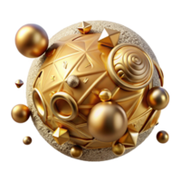 serene rustic Gold Texture Planet Surface Transparent Scifi high resolution png