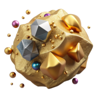extraordinary traditional Gold Texture Rock Mineral Isolated Geology authentic png