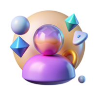 elegant rustic Gradient User Avatar Isolated for Social Media Platforms high resolution png
