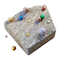 magnificent artistic Granite Stone Texture Slab Isolated for Design Mockups high resolution png