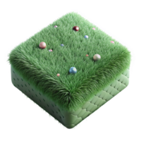 beautiful modern Grass Texture Square Isolated for Texture Mapping exclusive png