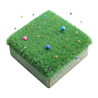 wonderful abstract Grass Texture Top View Cutout for Architectural Visualization detailed png
