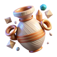 wonderful minimalist Greek Pottery Fragment Transparent for Archaeological Finds high resolution png