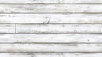 Textured background featuring whitewashed wooden planks arranged horizontally. The wood has a rustic appearance with visible grain and knots, creating a warm and inviting atmosphere. photo