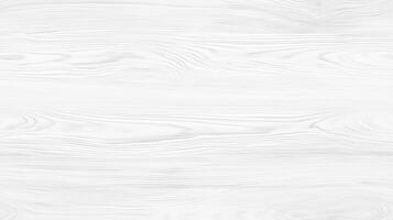 A smooth, light-colored wooden surface with subtle grain patterns, creating a clean and minimalist aesthetic. Ideal for backgrounds or textures. photo