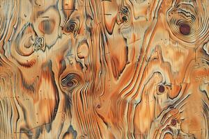 A close up of a wood panel with a few holes photo